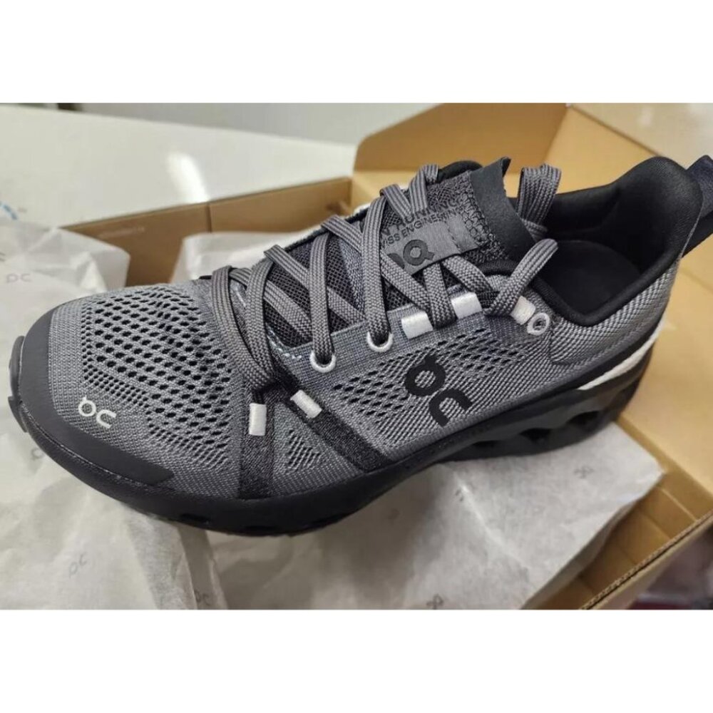 On Mens Cloudsurfer Trail Sneakers Athletic Tennis Running